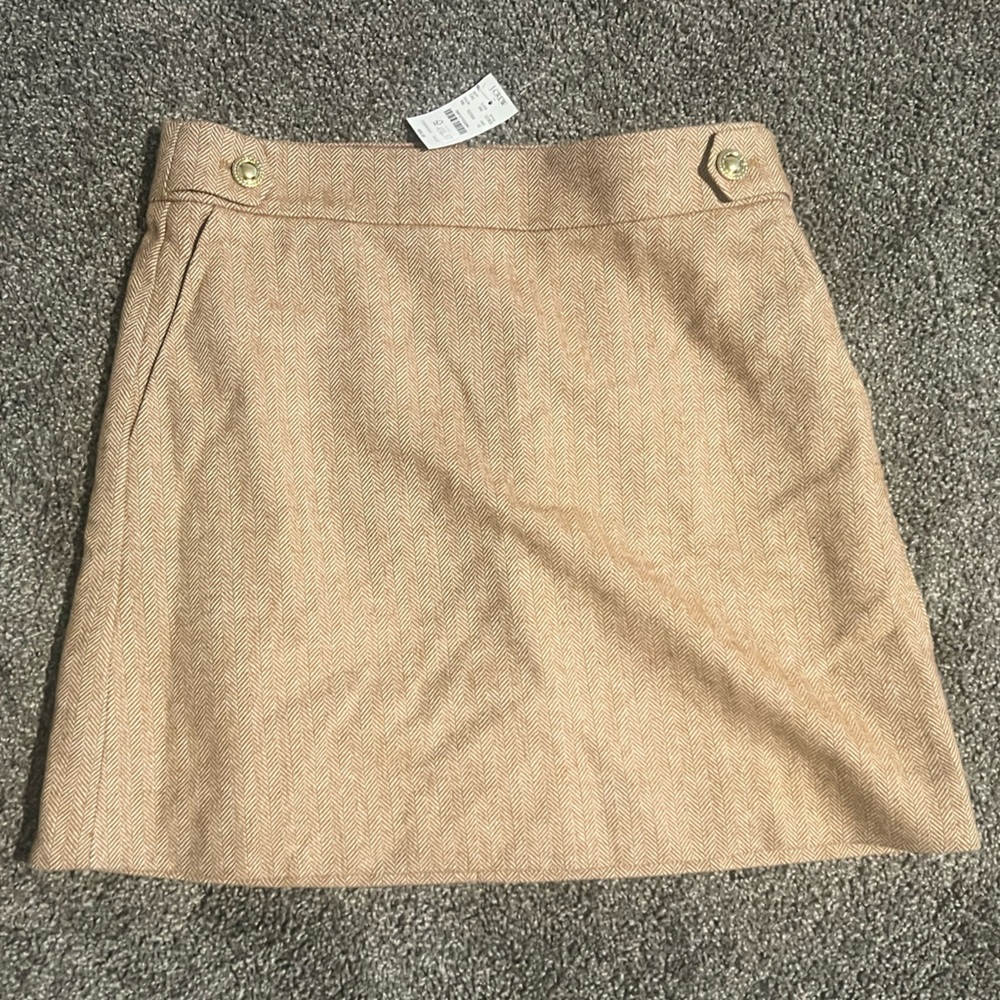J. Crew Sailor A-Line Skirt